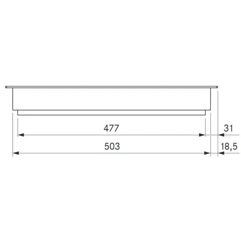 PKAS3FITR - BORA Professional 3.0 Pro, Rough (Matt) Set, Flächeninduktion Tepan (1x PKAS3, 1x PKFI3R, 1x PKT3, 1x EFBV90, 1x EFS375, 1x EFV)
