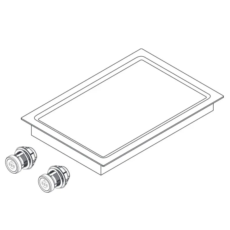PKAS3FIT - BORA Professional 3.0 Set Flächeninduktion Tepan (1x PKAS3, 1x PKFI3R, 1x PKT3, 1x EFBV90, 1x EFS375, 1x EFV)
