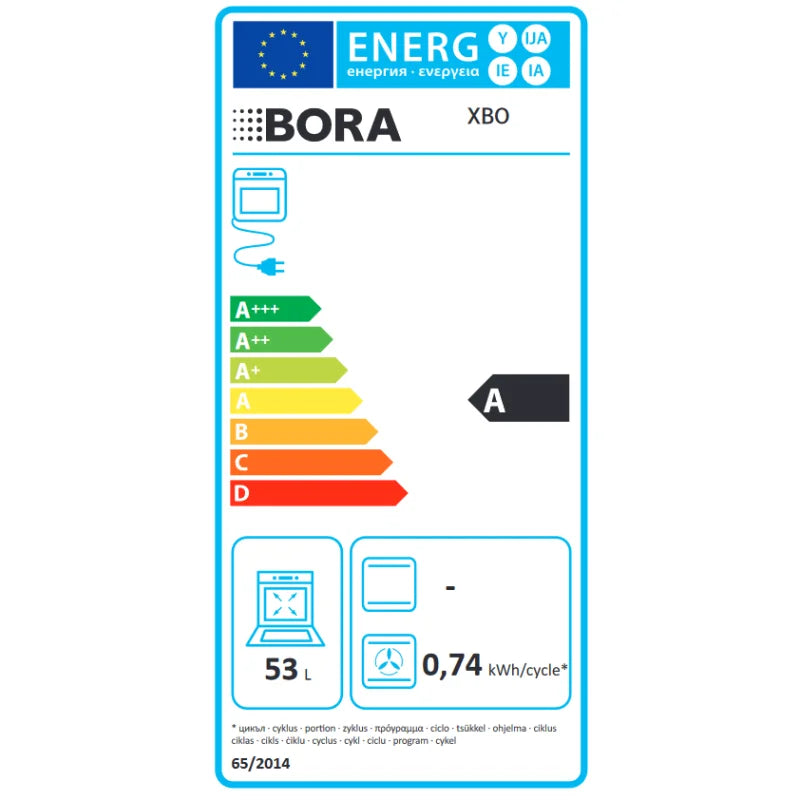 BORA X BO Dampfbackofen Schwarz