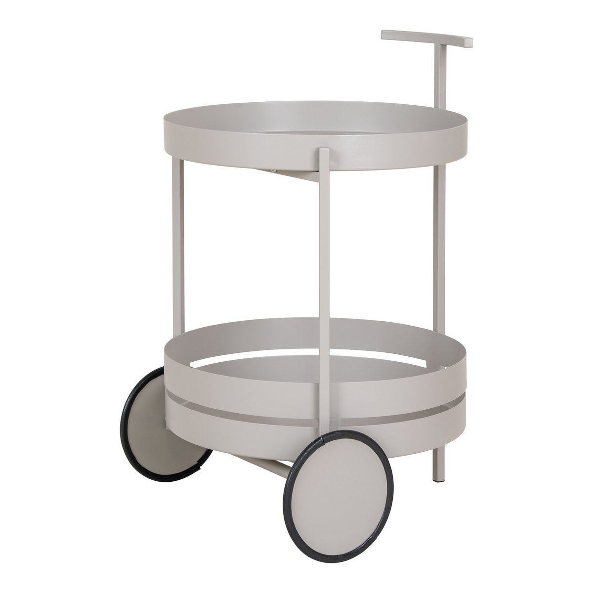 Beja Barwagen – Stahl, Cool Grey – 40 x 49,5 x 61 cm