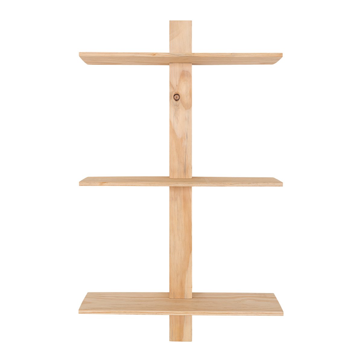 Almelo Regal – Naturholz, Kiefernholz, 50 x 15 x 83 cm