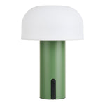 Soham LED-Lampe, wiederaufladbar, weiß/grün