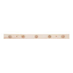 Abano Garderobe - Garderobenständer, Pappel, Natur, L:70 cm