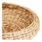 Frellesvig Tablett, Wasserhyazinthe, natur, ø40x12cm