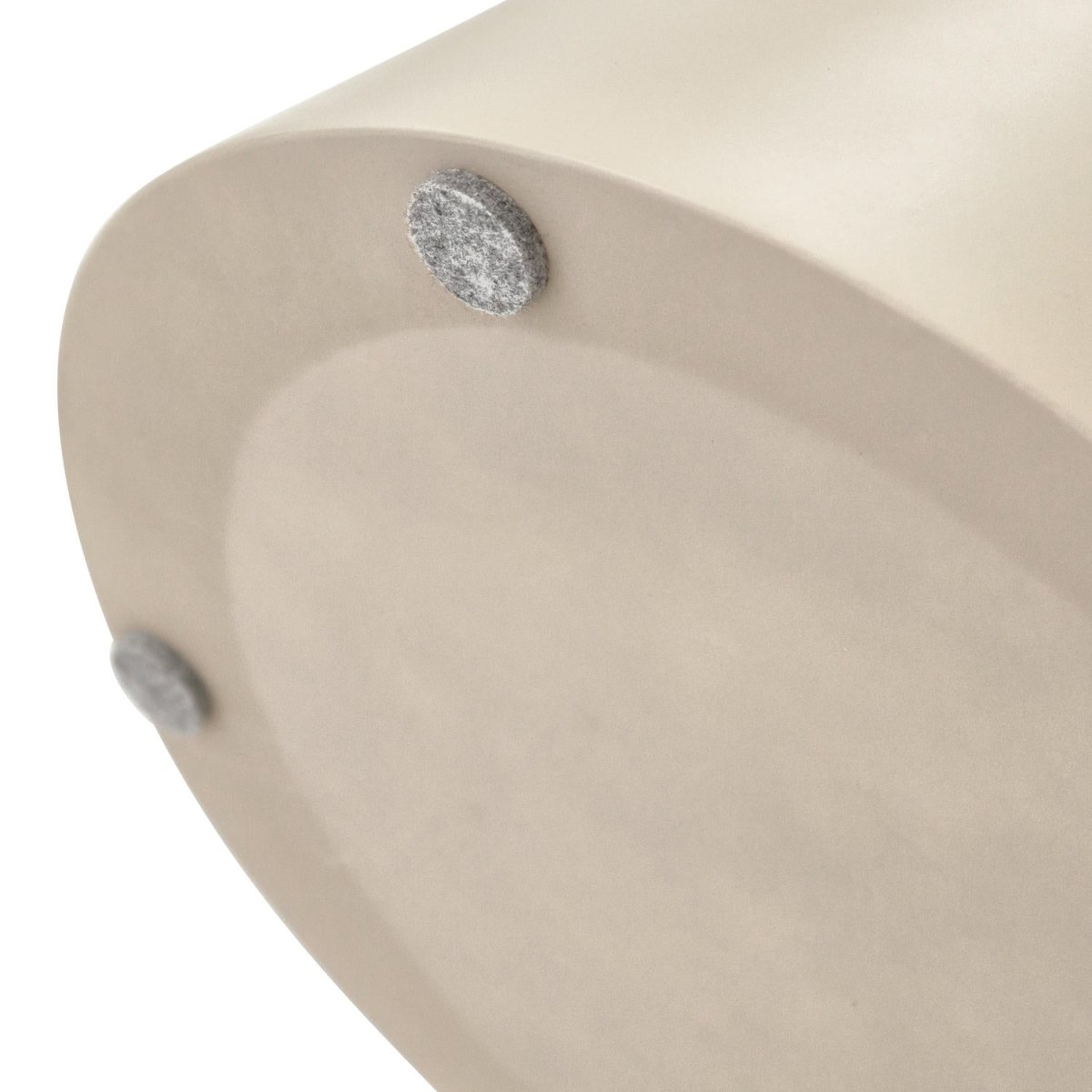 Couchtisch 3er Set ø80/60/45 cm - Travertine-Optik Beige