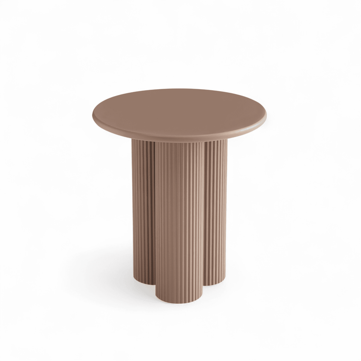 Couchtisch Rund ø50 cm - Mocca Mousse