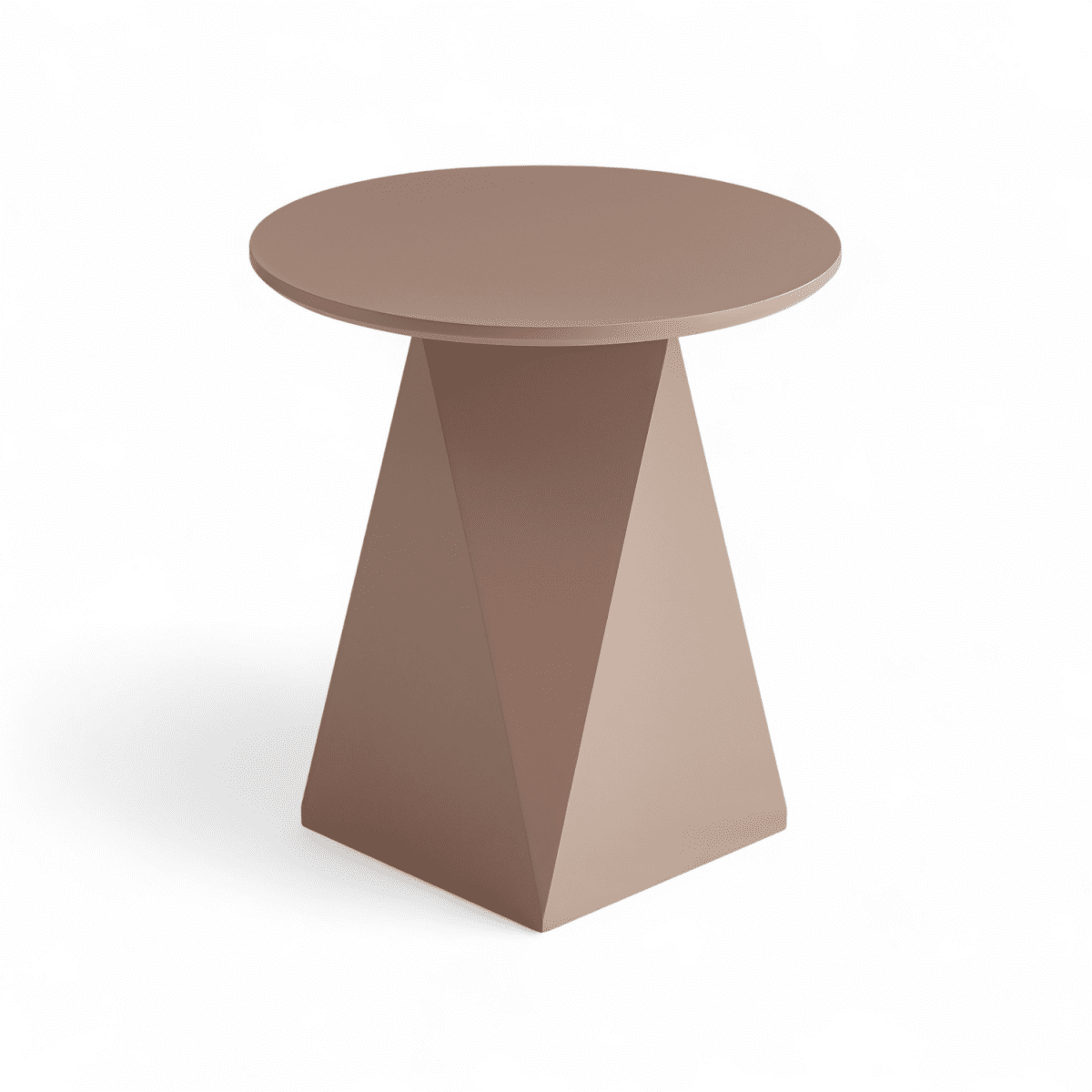 Couchtisch Rund ø50 cm - Mocca Mousse