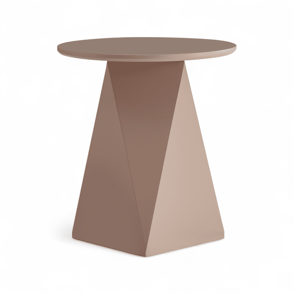 Couchtisch Rund ø50 cm - Mocca Mousse