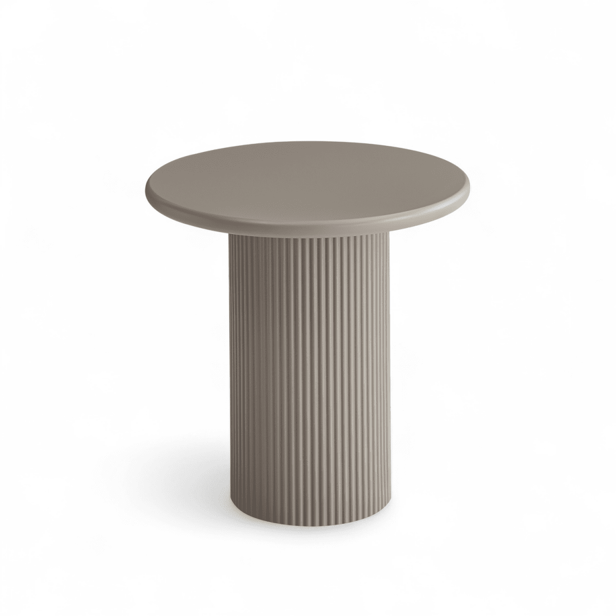Couchtisch Rund ø50 cm - Taupe