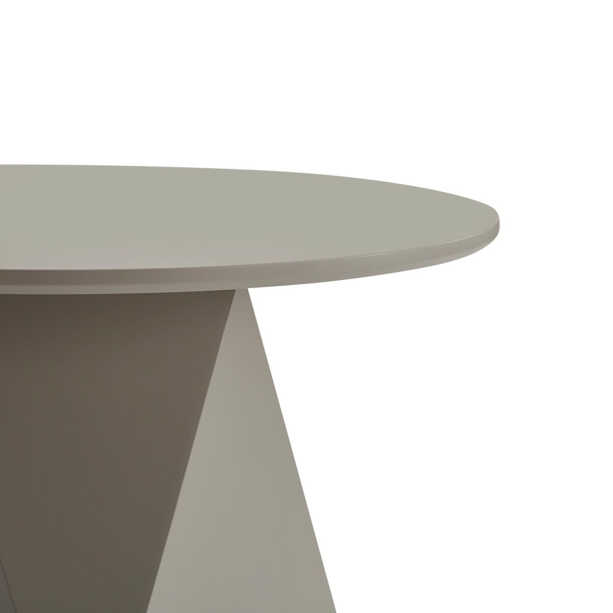 Couchtisch Rund ø50 cm - Taupe