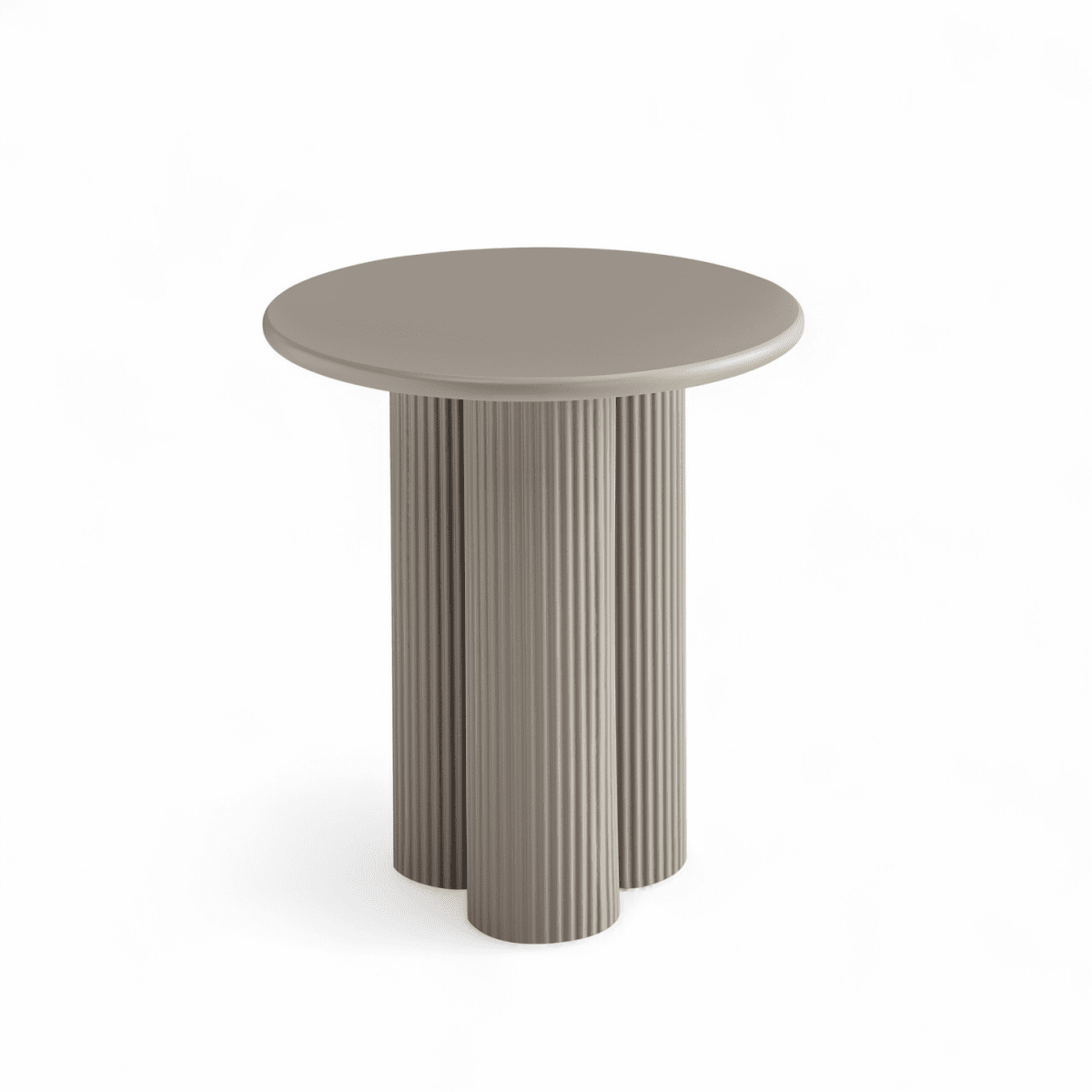 Couchtisch Rund ø50 cm - Taupe
