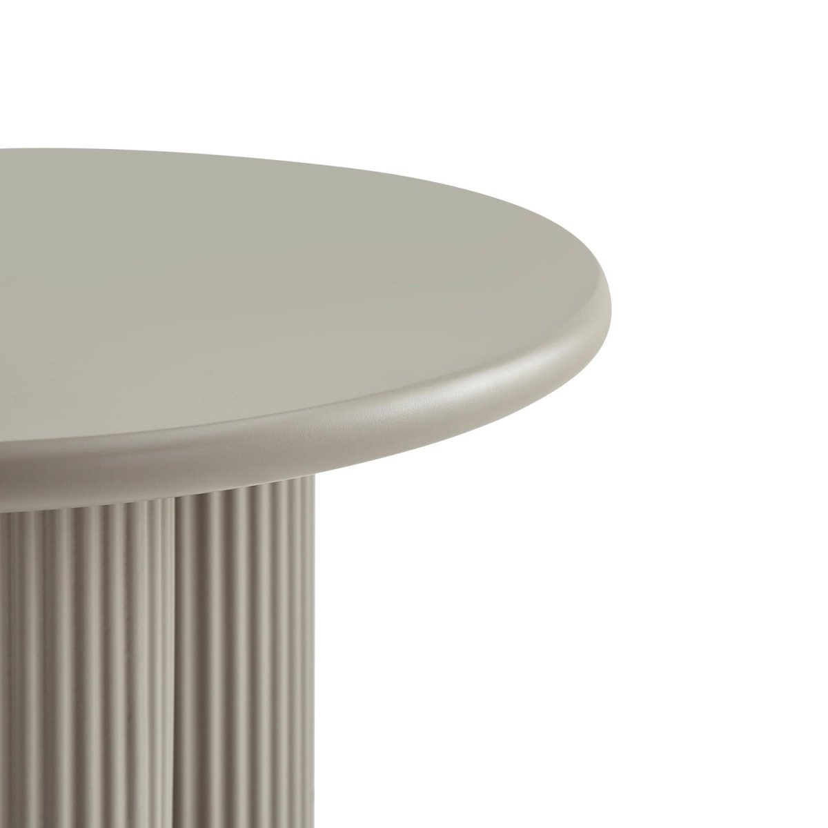 Couchtisch Rund ø50 cm - Taupe