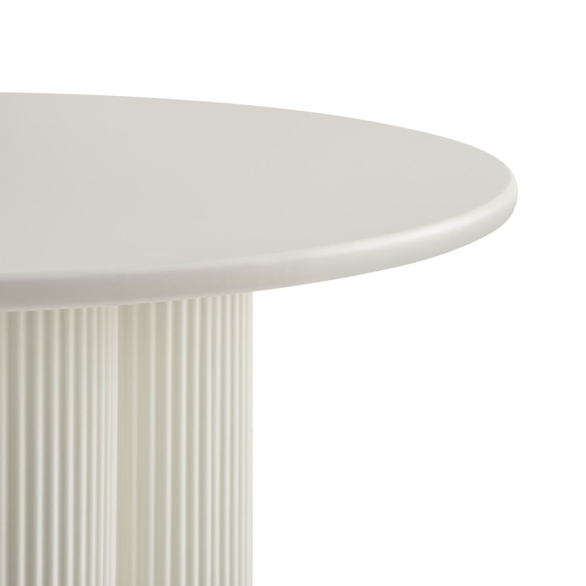 Couchtisch Rund ø50 cm - Weiß