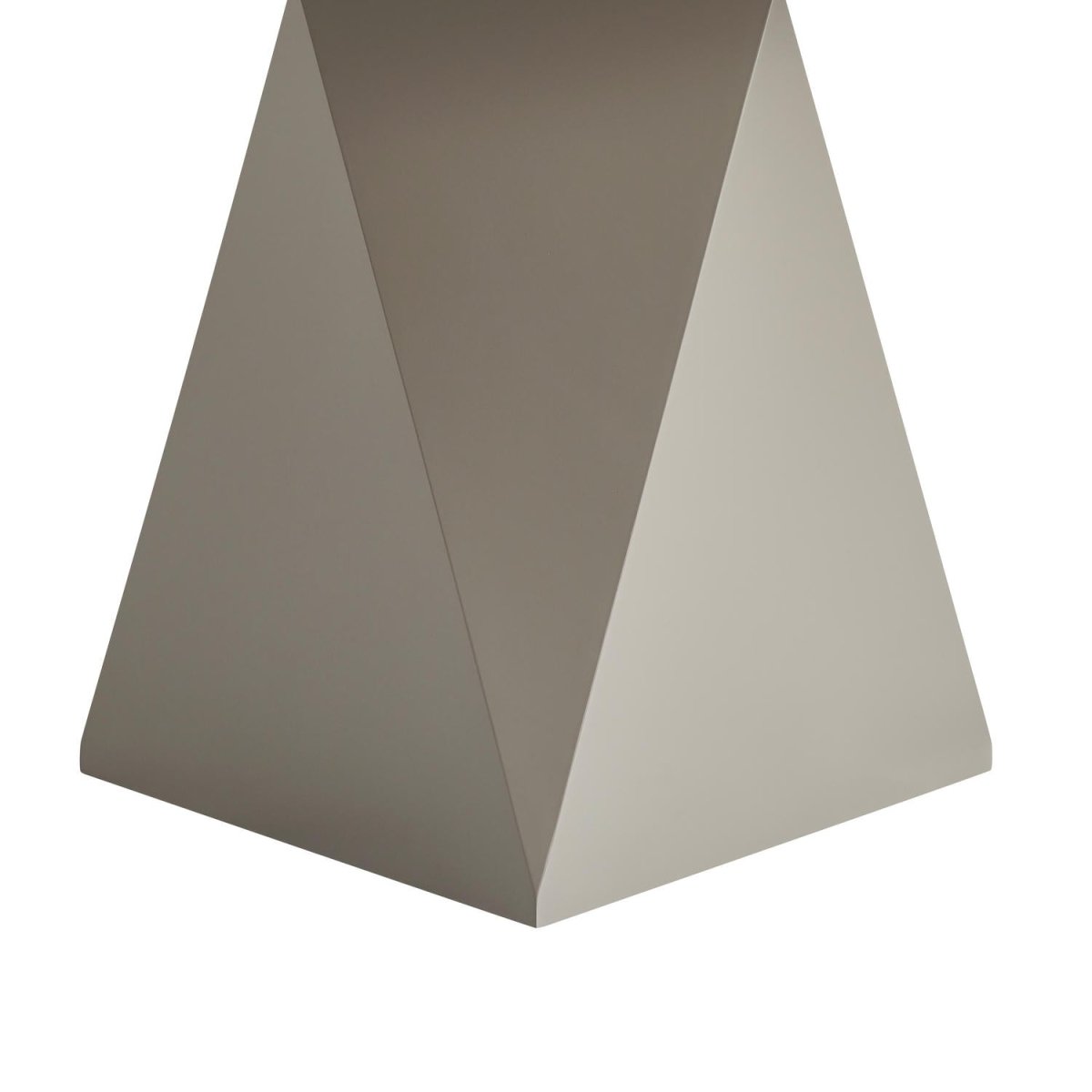 Couchtisch Rund ø80 cm - Taupe