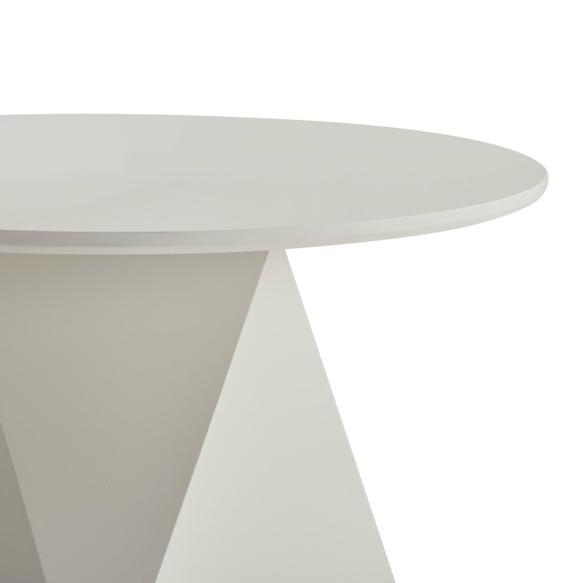 Couchtisch Rund ø80 cm - Weiß