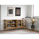 Tine Tufted Wanddekoration, schwarz/braun, 50x70 cm