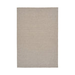 Blauer Teppich, handgewebt, dunkler Sand, 160x230 cm