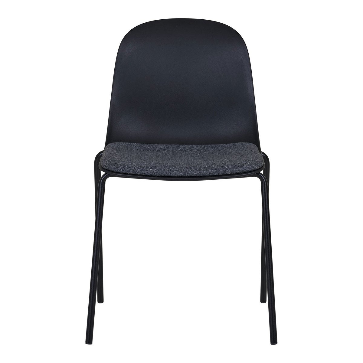Madalena Esszimmerstuhl – Schwarz, 53 x 50 x 85 cm – 2er-Set