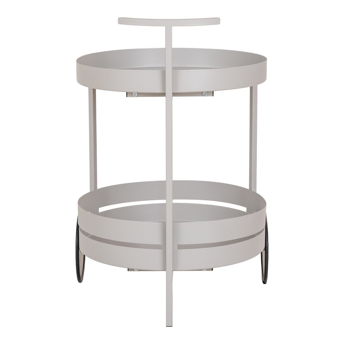 Beja Barwagen – Stahl, Cool Grey – 40 x 49,5 x 61 cm