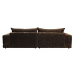 Londen 3-Sitzer + Ottomane Umber