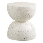 Bonita Beistelltisch, Fiberclay, Terrazzo-Optik, ø40x45 cm
