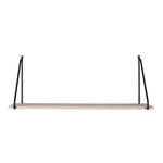 Arnhem Regal – Stahl, Holz, Schwarz/Natur – 65 x 17 x 27 cm
