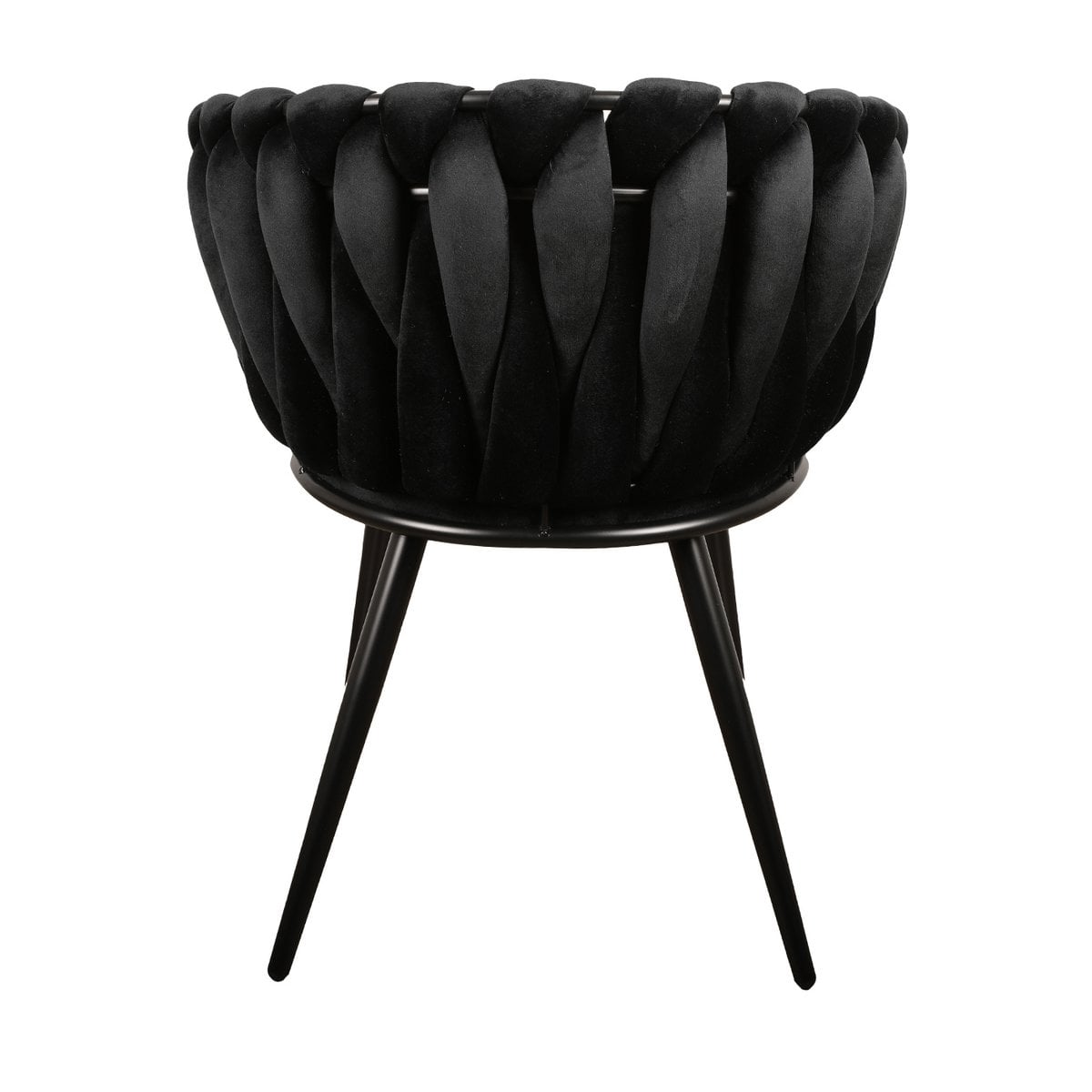 Wave Stuhl schwarz (2er-Set)