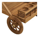 Pasaku Teewagen, Teak, natur, 86x50x81 cm