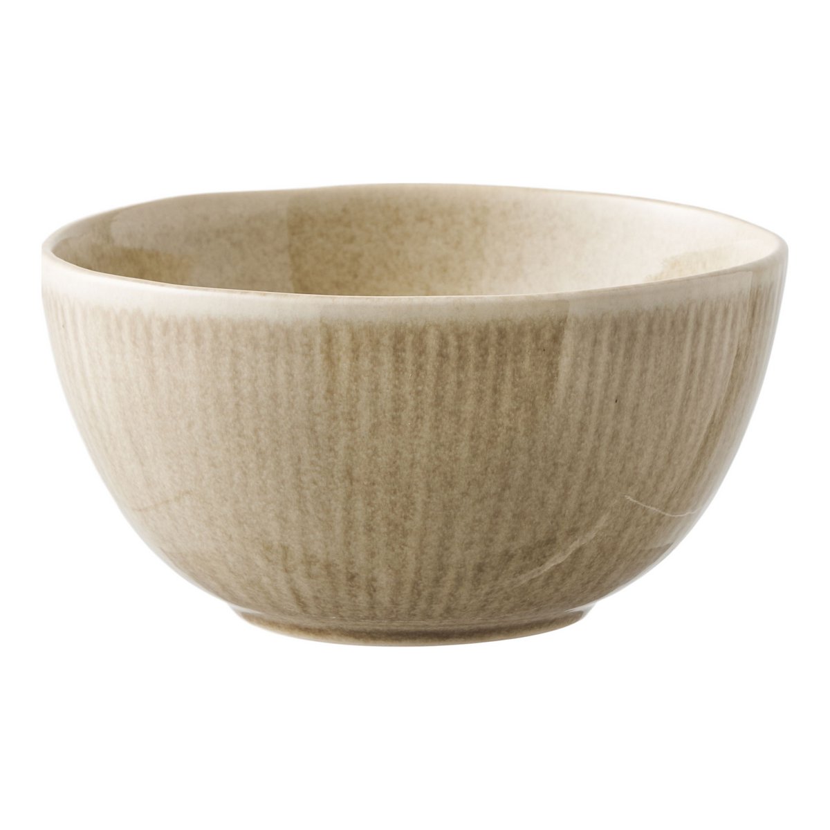 Violaschale, Keramik, beige, ø14,5x7 cm, 4er-Set