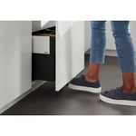 BLANCO Einbaumülleimer Select II 60/3 Orga, 526210, 60cm Schrankbreite, Kunststoff, 1x 30 & 2x 8 Liter