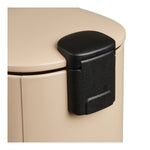 Lodi Treteimer mit Absenkautomatik, Metall, Beige, 3l