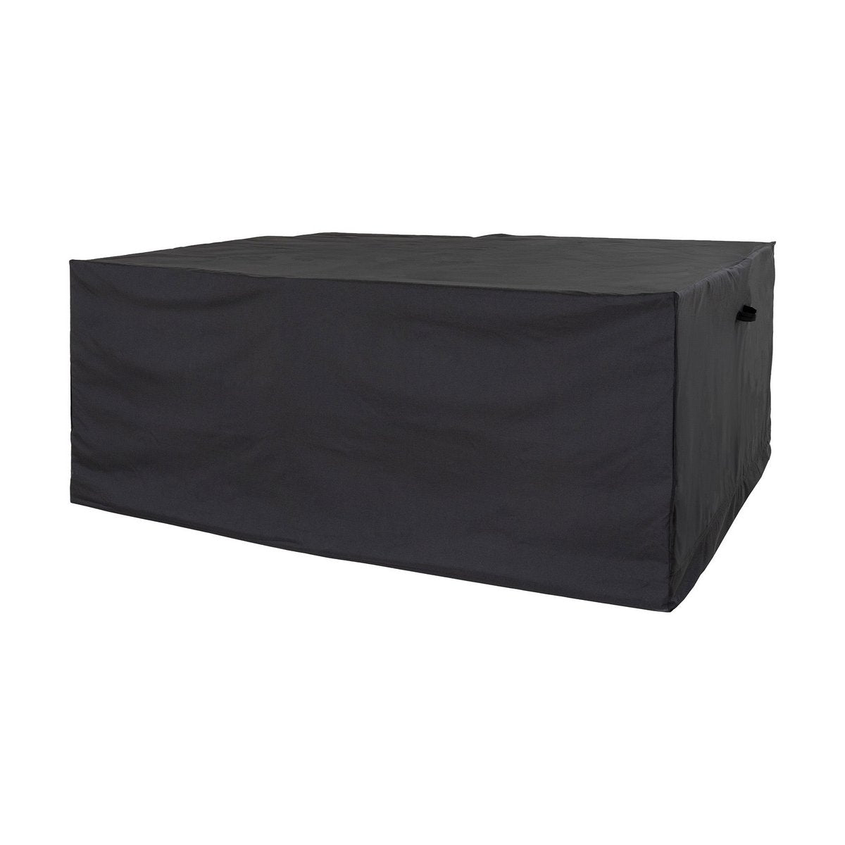 Luxusbezug für Tisch mit 4 Stühlen, 210 g/m2 600D Polyester PU-beschichtet, wasserabweisend, schwarz