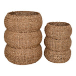 Sarbas-Körbe – Natur, Seegras, 2er-Set