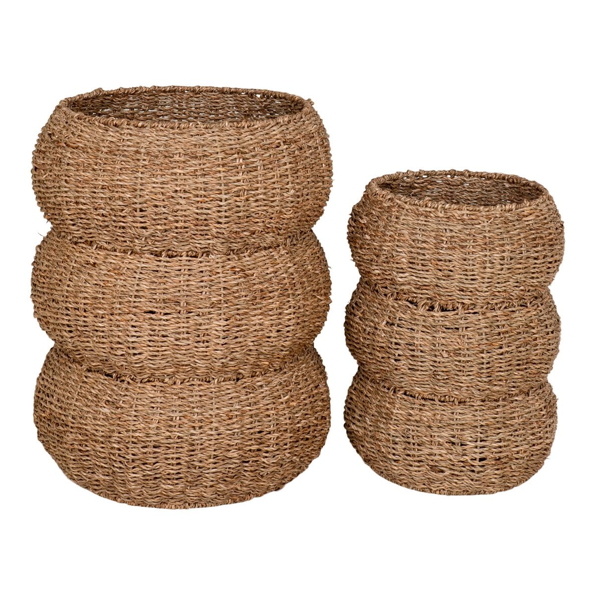 Sarbas-Körbe – Natur, Seegras, 2er-Set