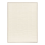 Ena Relief Wanddekoration, beige, 60x80 cm