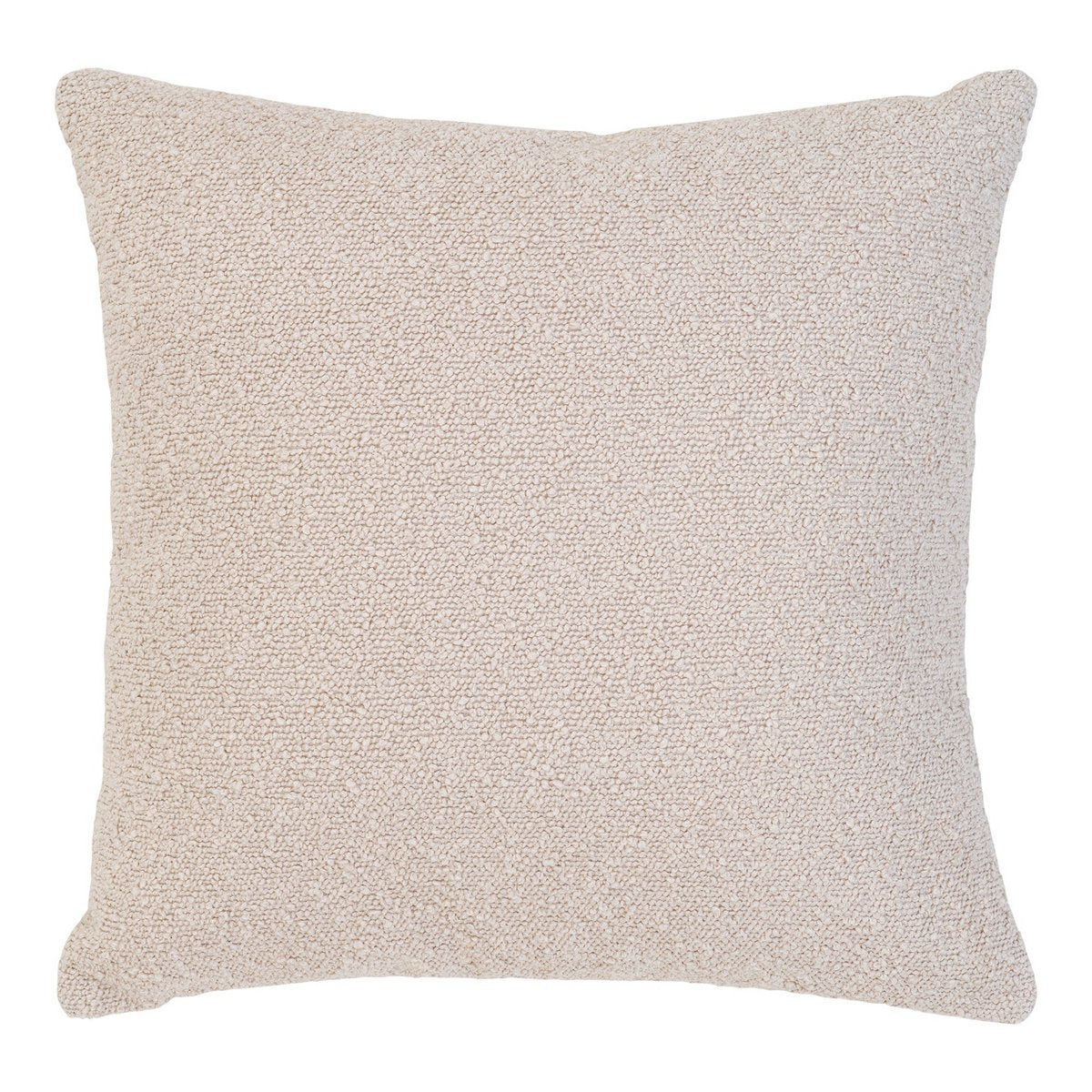 Savannah Kissen – Beige, geschlungen, 100 % Polyester, 45 x 45 cm