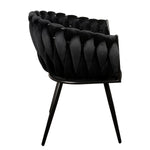 Wave Stuhl schwarz (2er-Set)