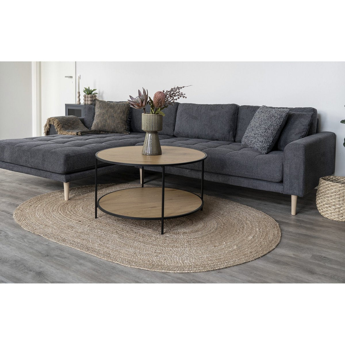 Bombay-Teppich – Jute, Natur – 140 x 200 cm