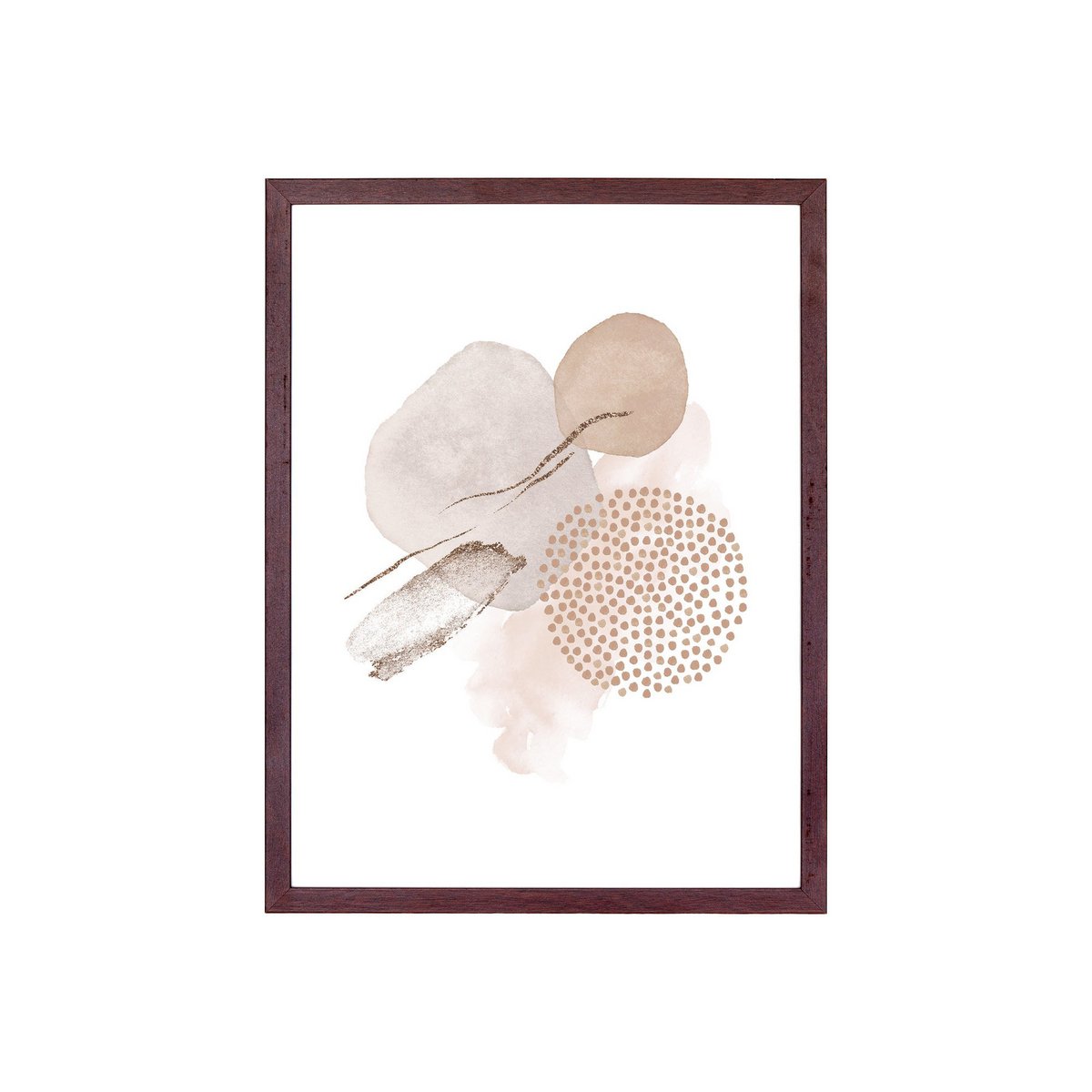 Aspen Frame Set - Rahmenset, dunkelbraun, 3er-Set
