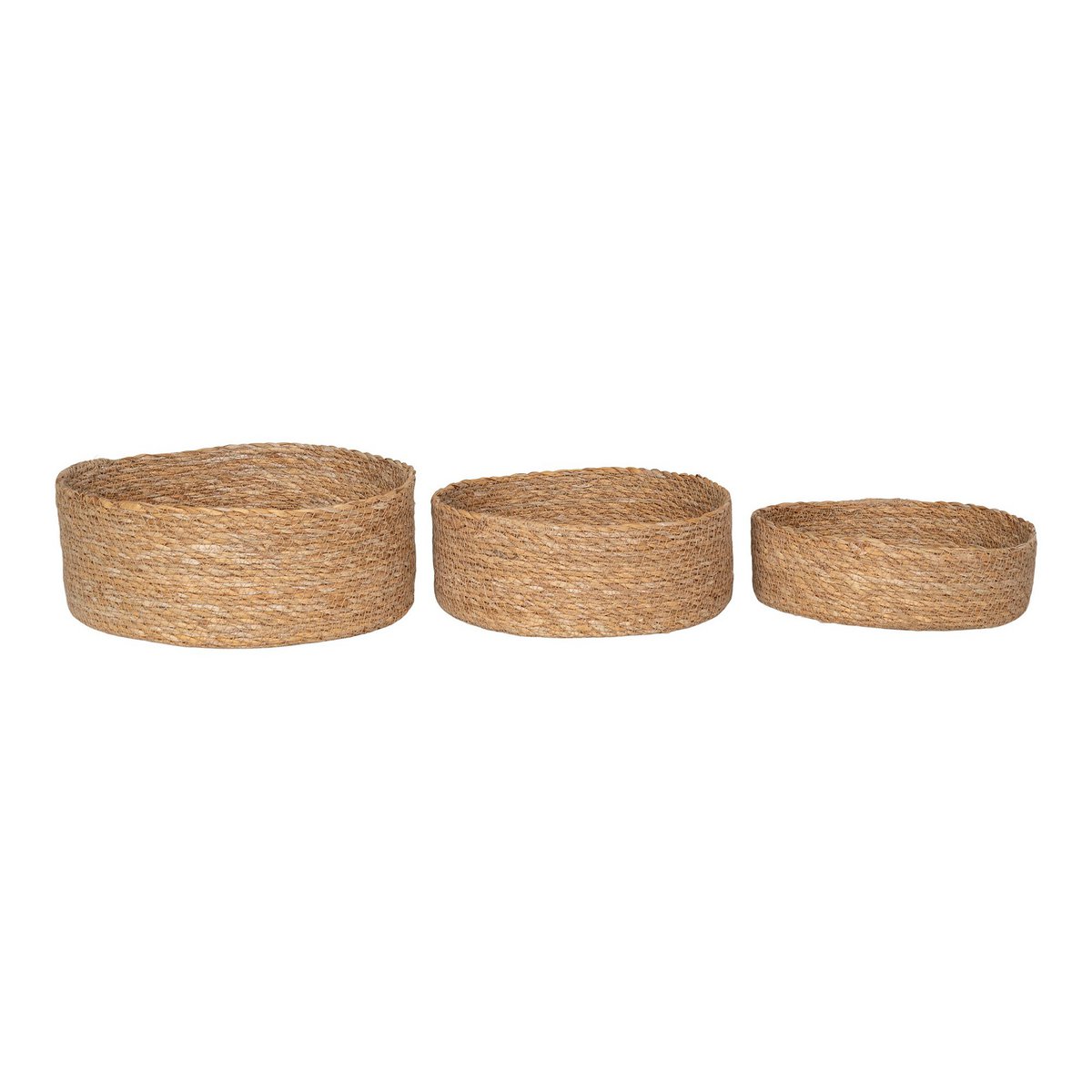 Batam Basket - Korb, Seegras, natur, 3er-Set