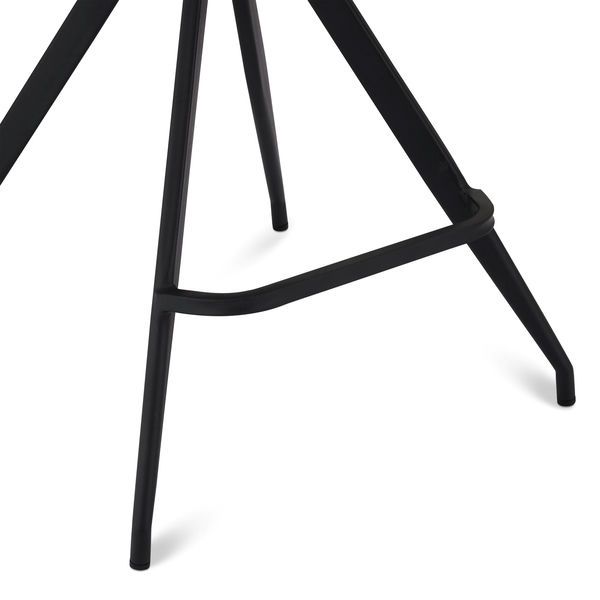 4er Set Barhocker Isabel - Drehbar - Schwarz