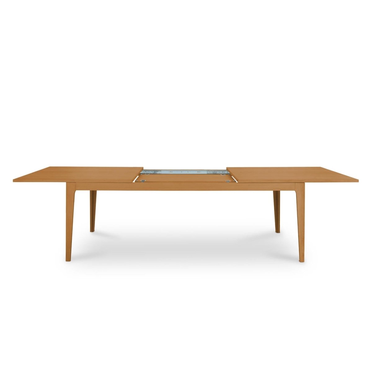 Rechteckiger Esstisch 220x100 cm - Ausziehbar bis 320 cm - Wildeiche