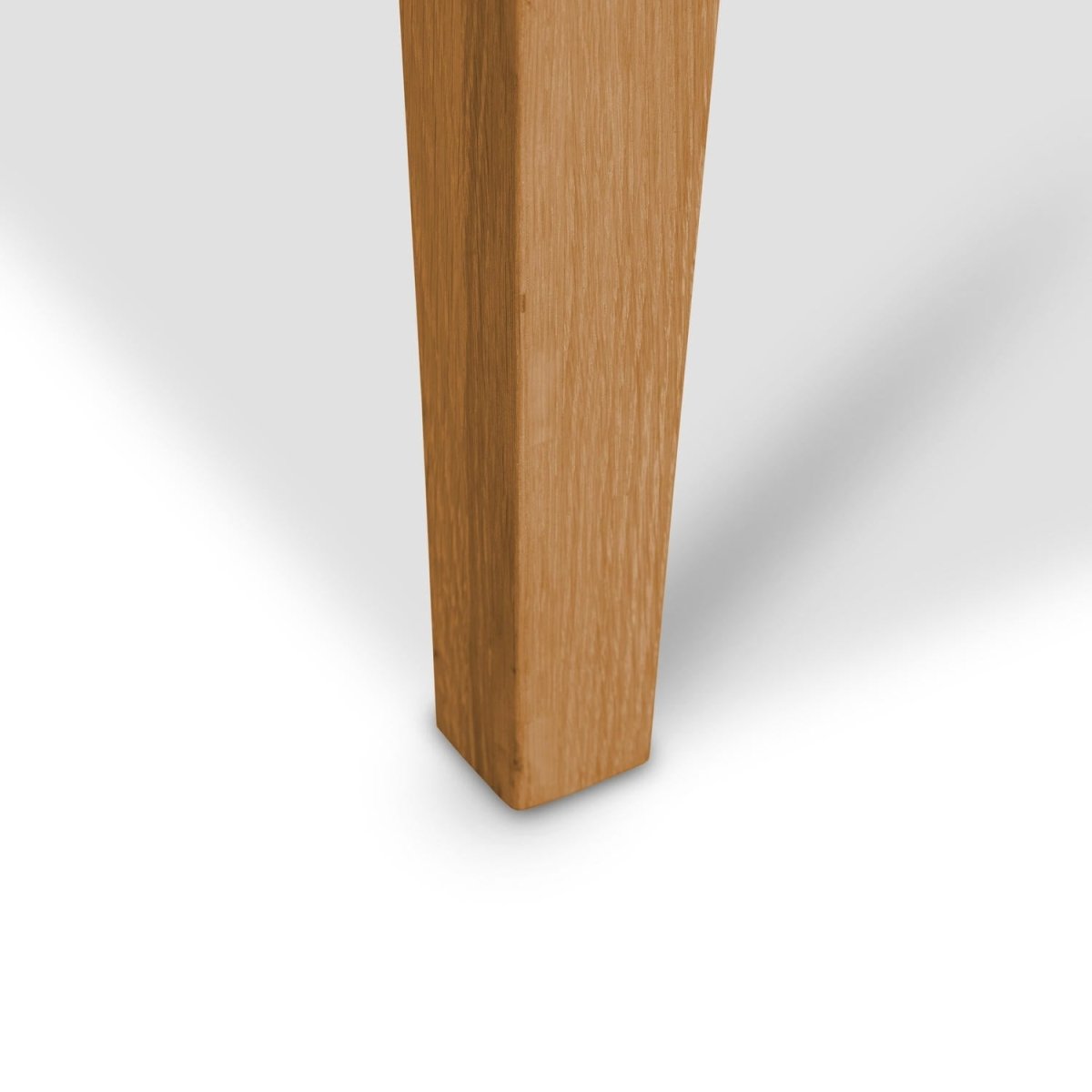 Rechteckiger Esstisch 220x100 cm - Ausziehbar bis 320 cm - Wildeiche