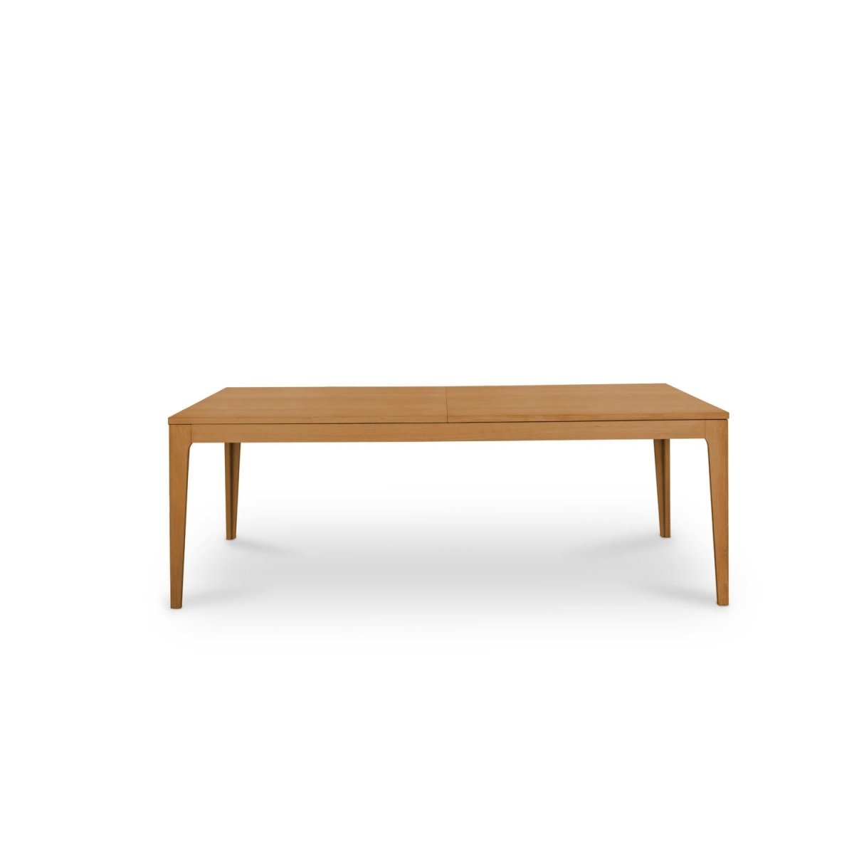Rechteckiger Esstisch 220x100 cm - Ausziehbar bis 320 cm - Wildeiche
