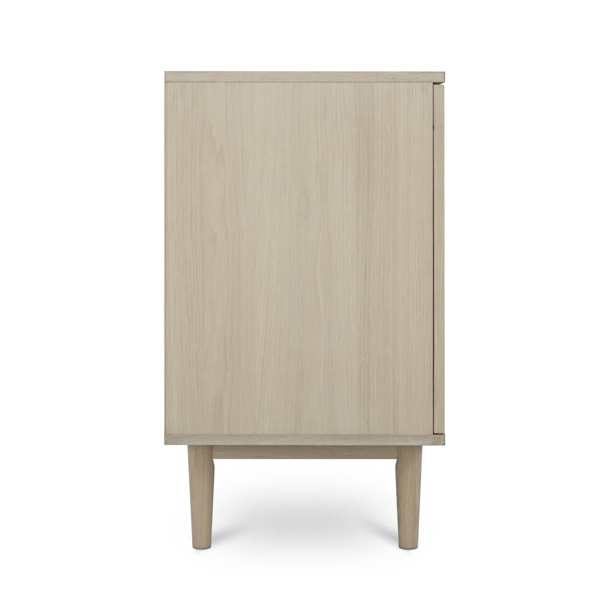 Sideboard mit 3 Türen - 213 cm breit - Eiche bianco