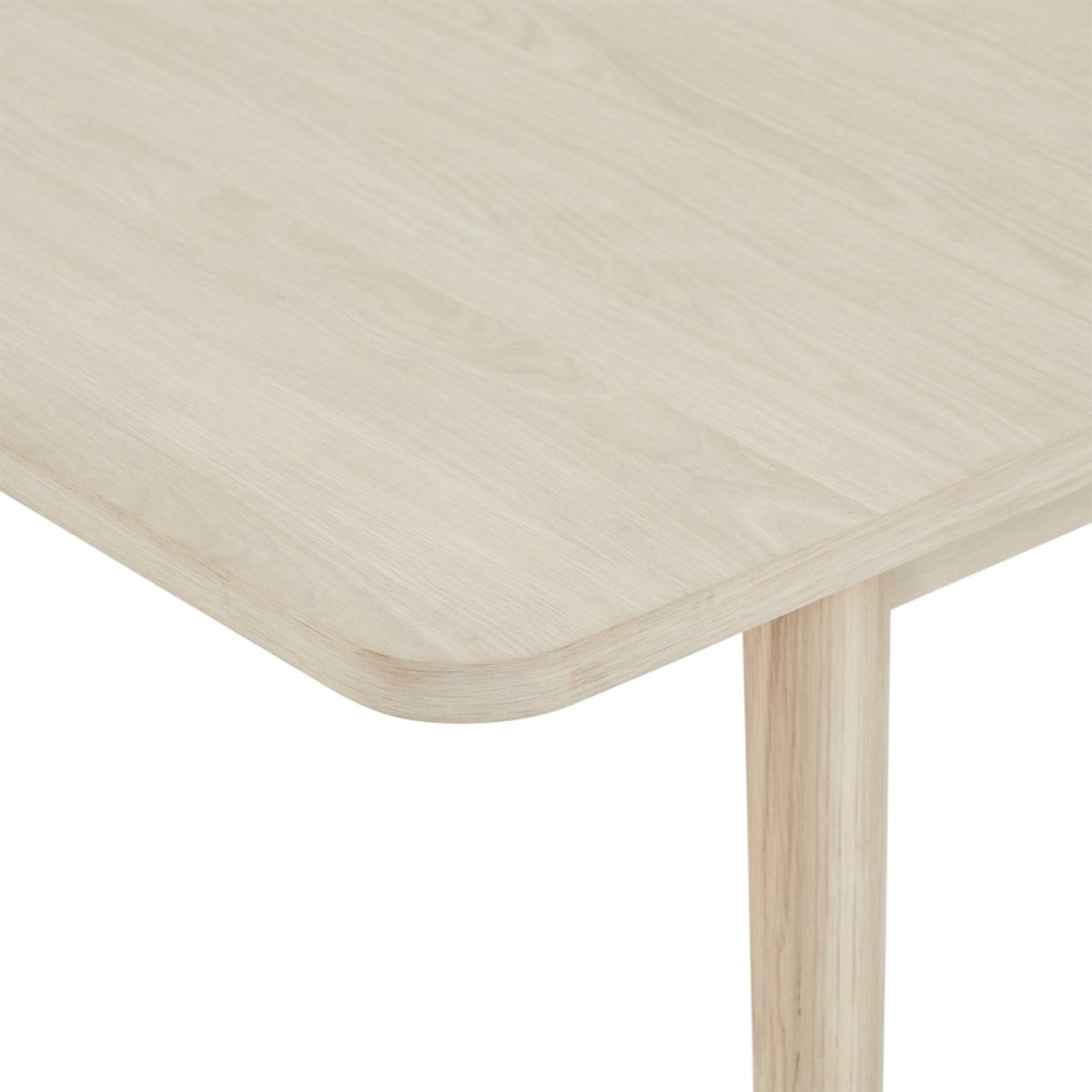 Esstisch 200x100 cm ausziehbar bis 300 cm – Eiche bianco Nyborg