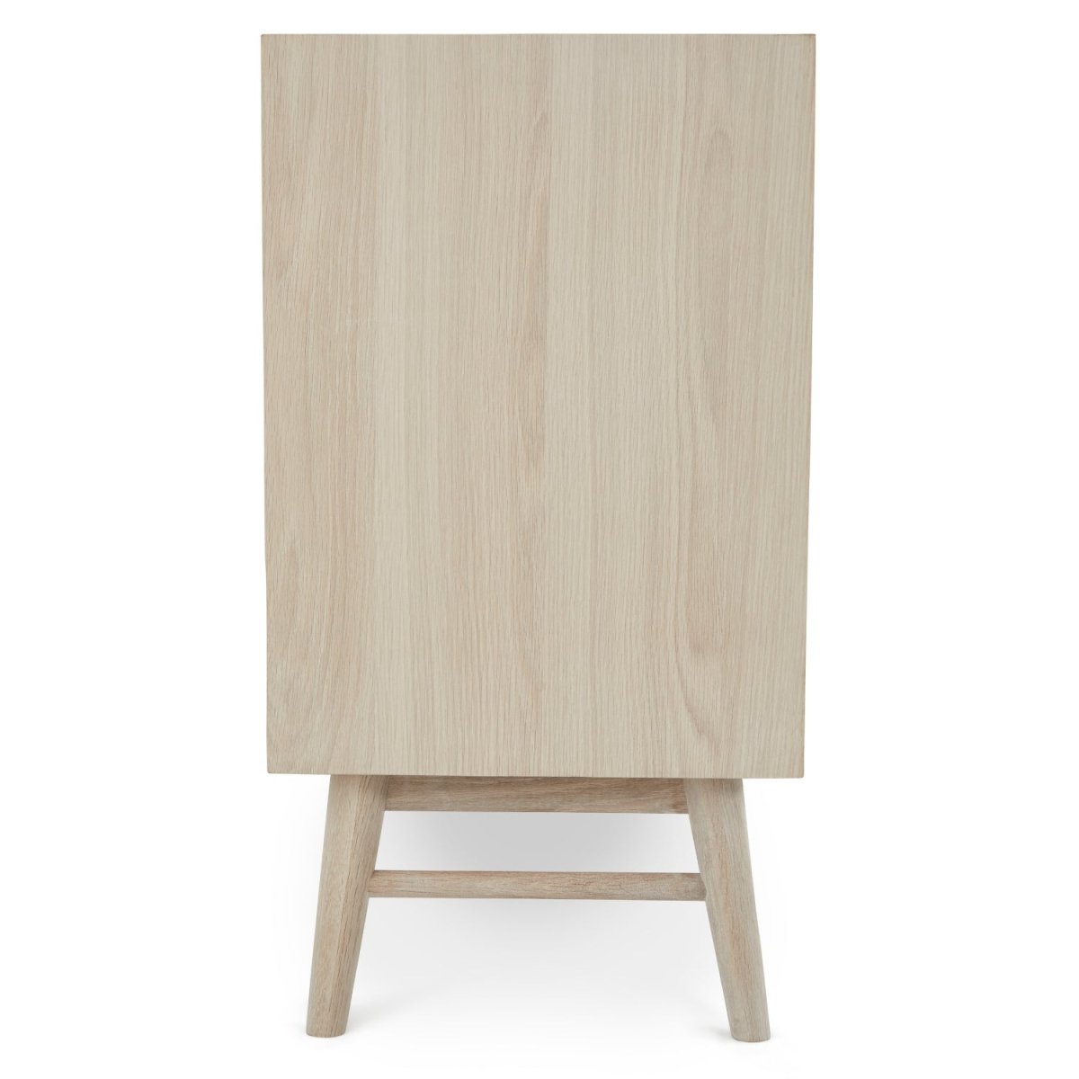 Sideboard mit 2 Türen - 160 cm breit - Eiche bianco