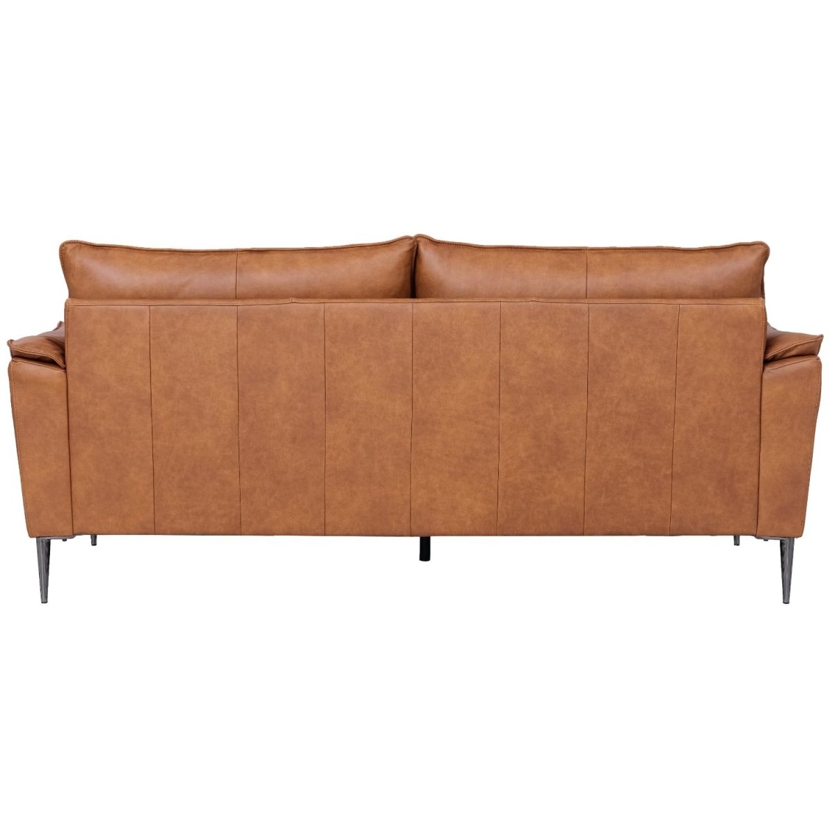 3-Sitzer Ledersofa - Echtleder Cognac Braun