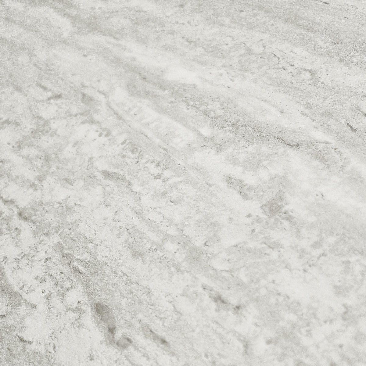 Couchtisch Rund ø45 cm - Travertine-Optik Grau
