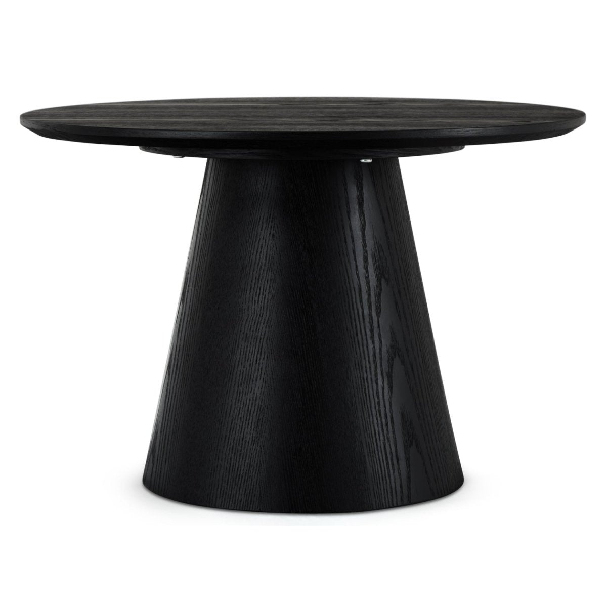 Couchtisch Rund ø60 cm - Eiche Schwarz